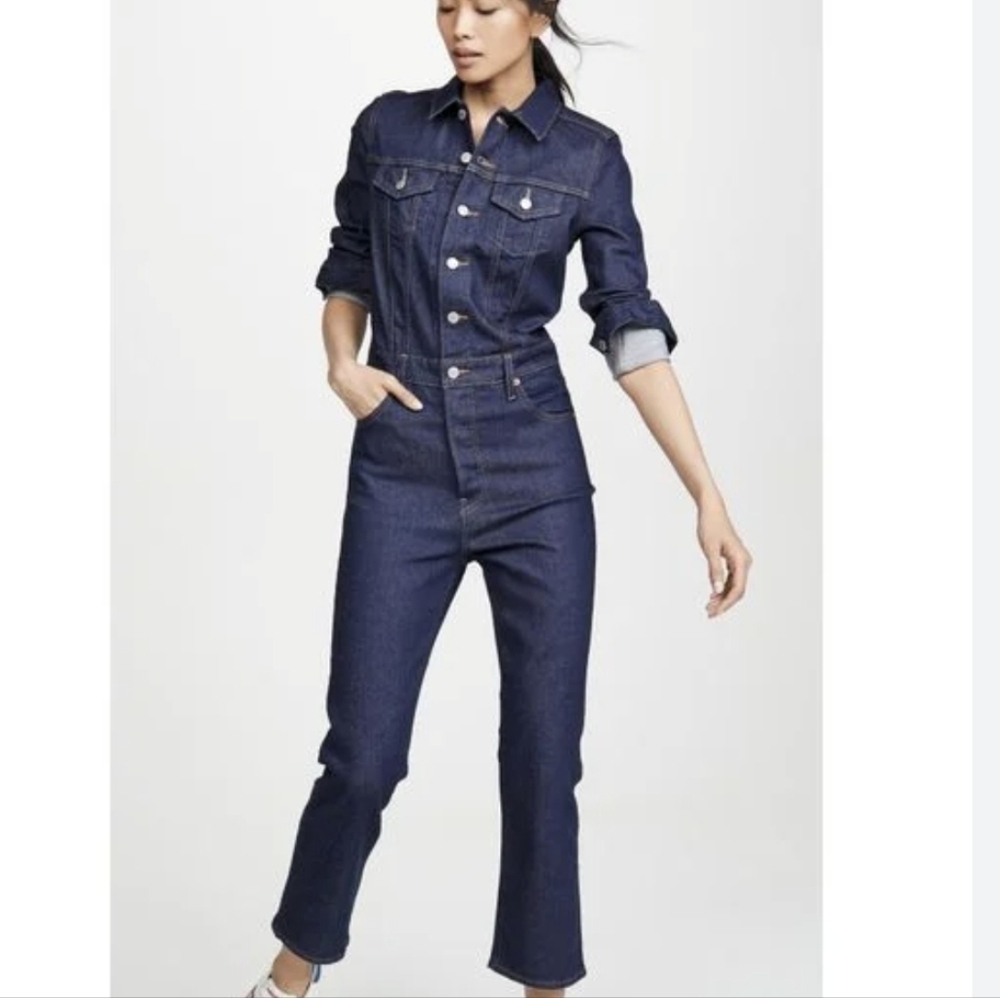Levi's Dark Blue Denim Jumpsuit